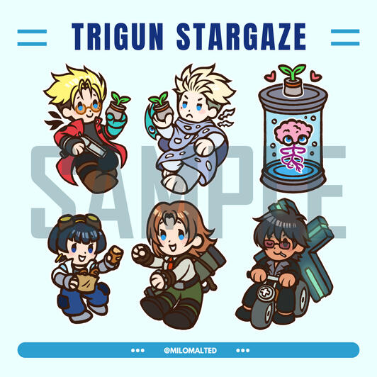 Trigun Stargaze chibi Trigun Stargaze chibi